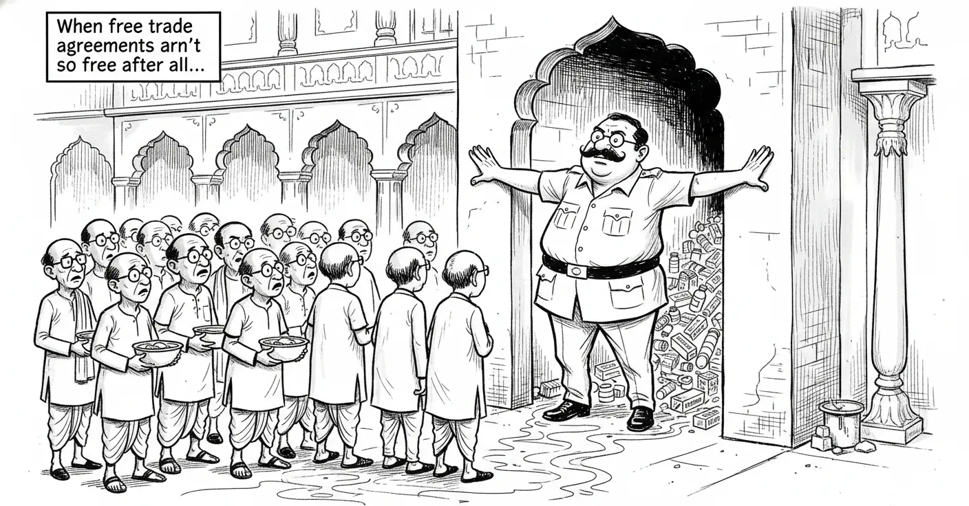 When free trade agreements aren't so free after all...