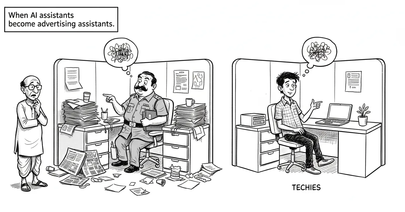 When AI assistants become advertising assistants