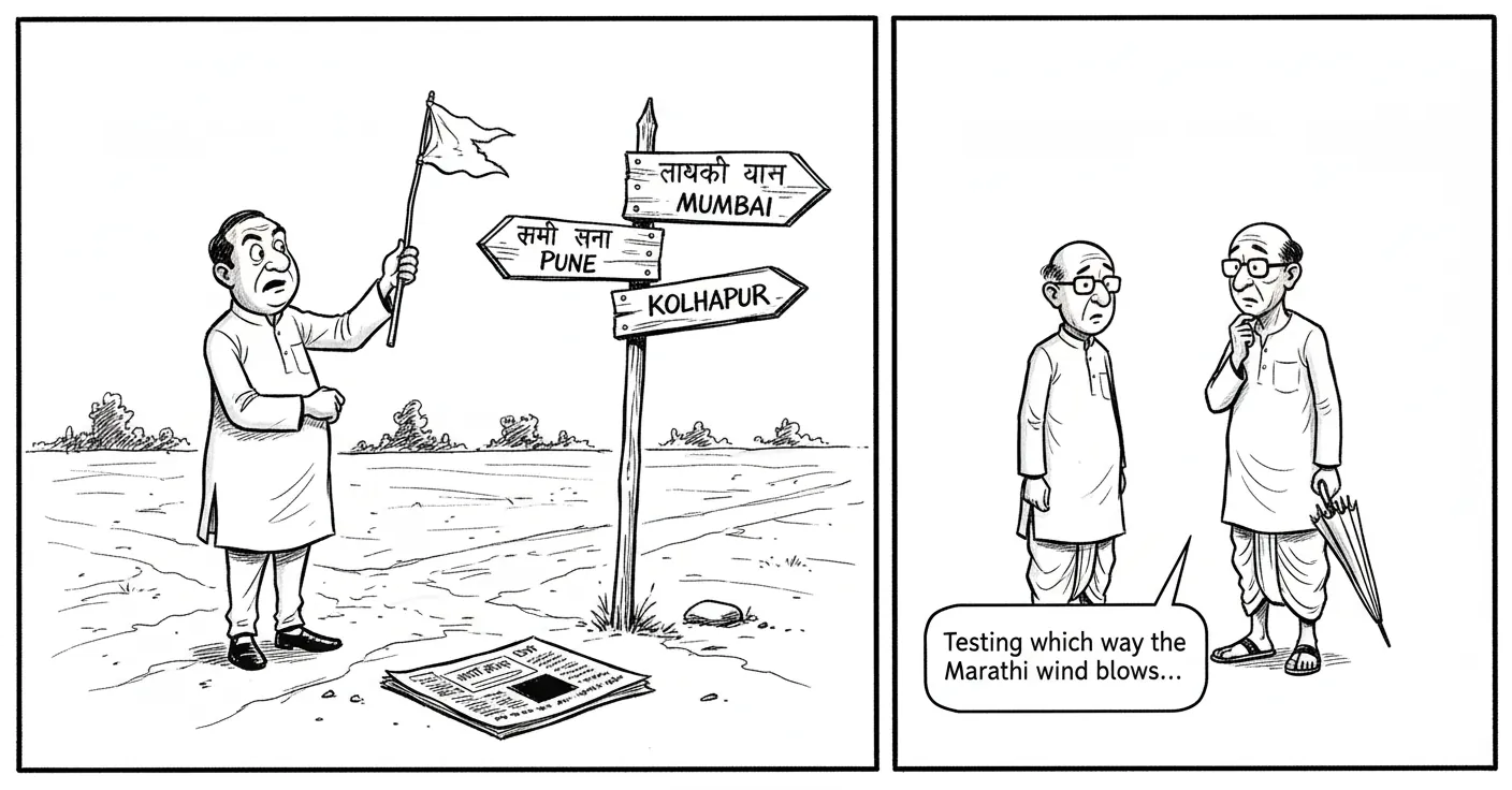 Testing which way the Marathi wind blows...