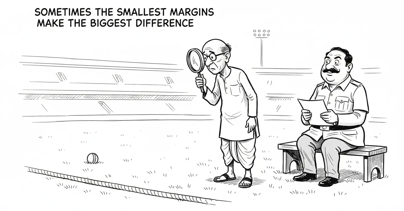 Sometimes the smallest margins make the biggest difference