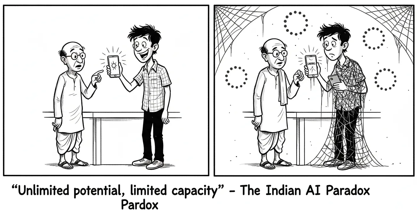 'Unlimited potential, limited capacity' - The Indian AI Paradox