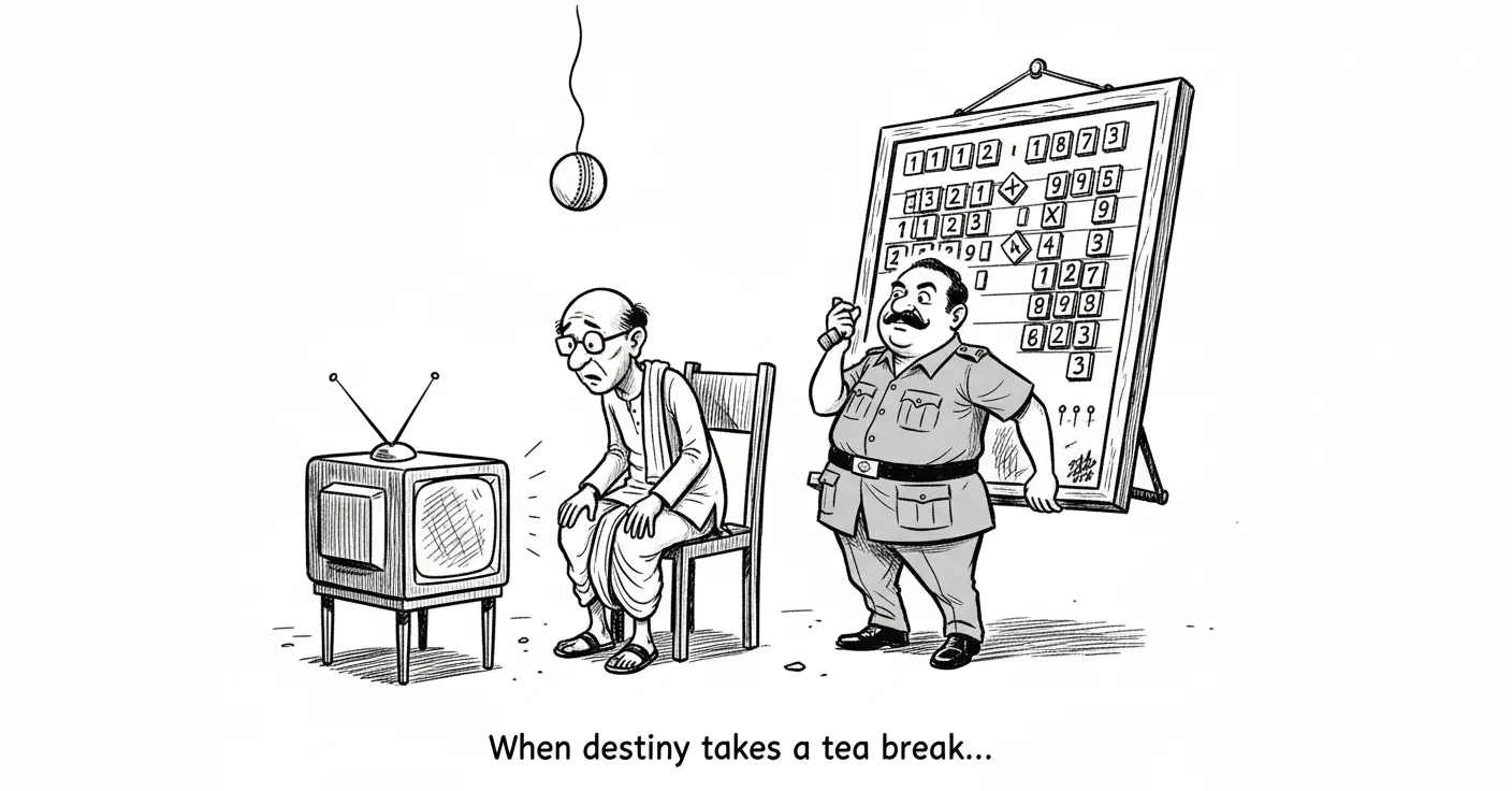 When destiny takes a tea break...