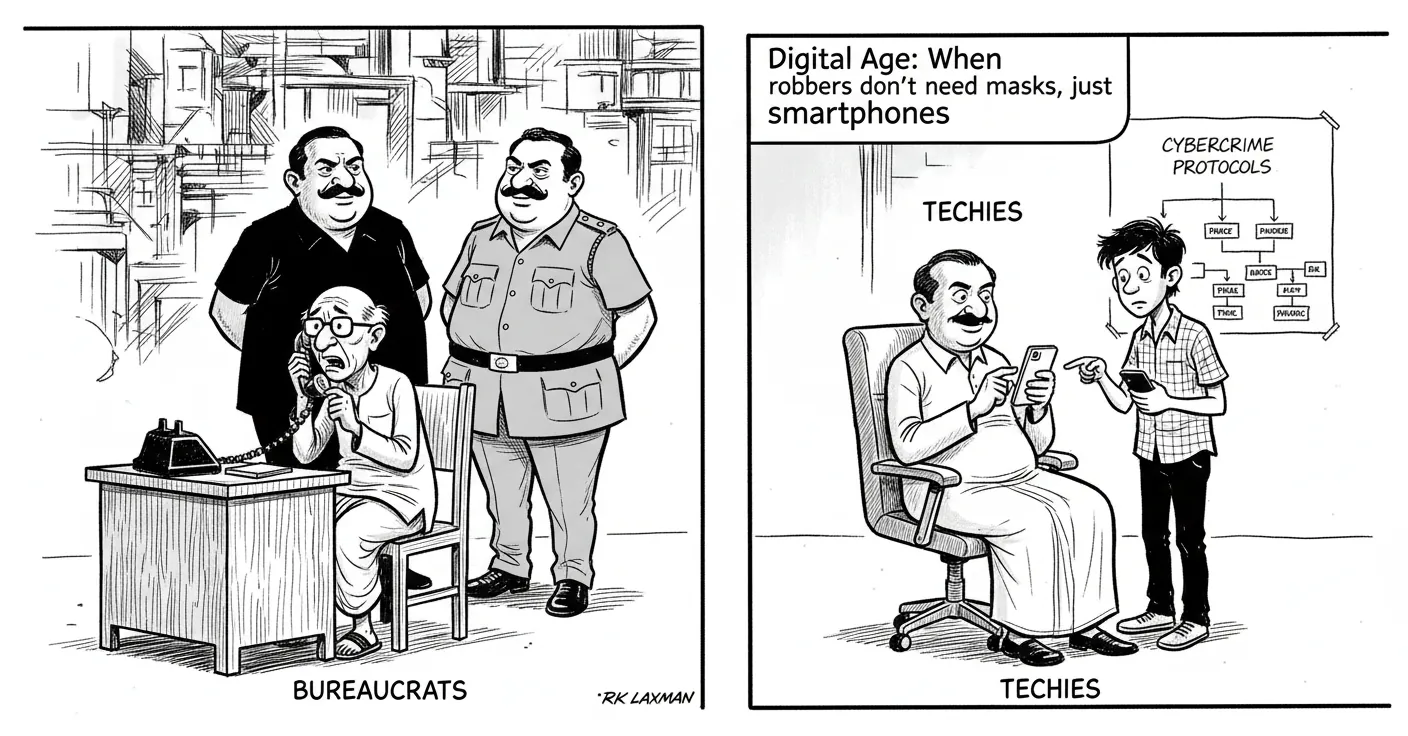 Digital Age: When robbers don't need masks, just smartphones